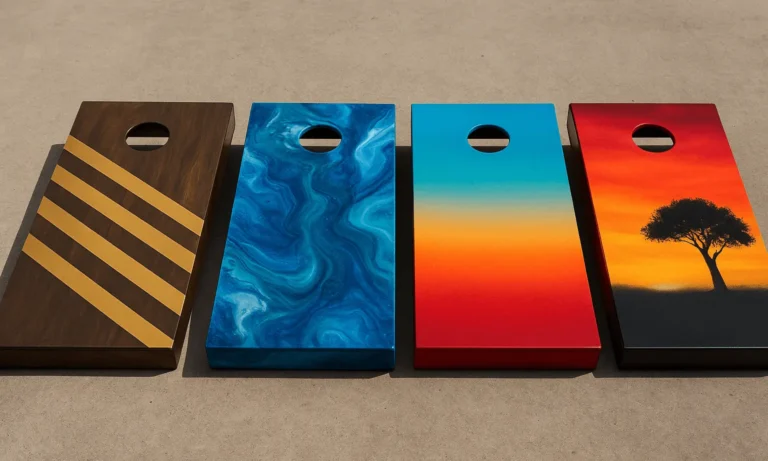 Best Painted Cornhole Boards