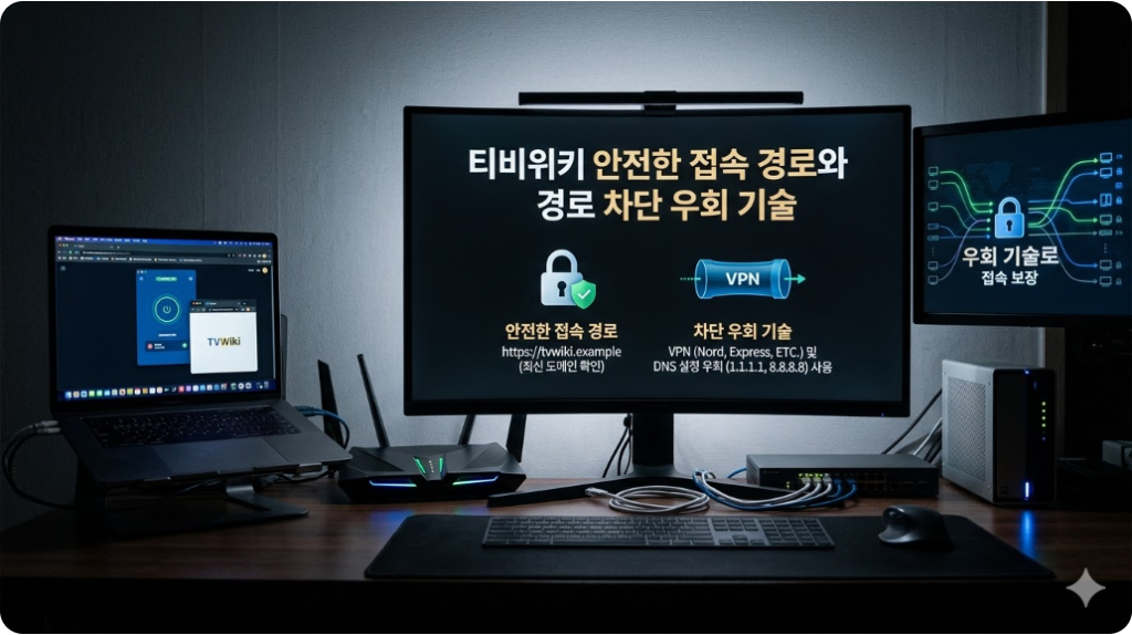 티비위키 안전 접속 가이드: 티비위키 안전한 접속 경로와 차단 우회 기술 티비위키 안전 접속 가이드: 티비위키 안전한 접속 경로와 차단 우회 기술